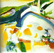 Wassily Kandinsky the cow. oil painting